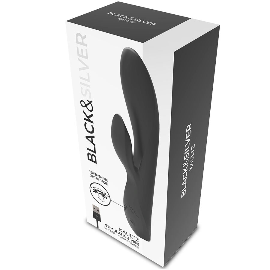 SVART & SILVER - KAULTZ BERÖRINGSKONTROLLERAD VIBRATOR
