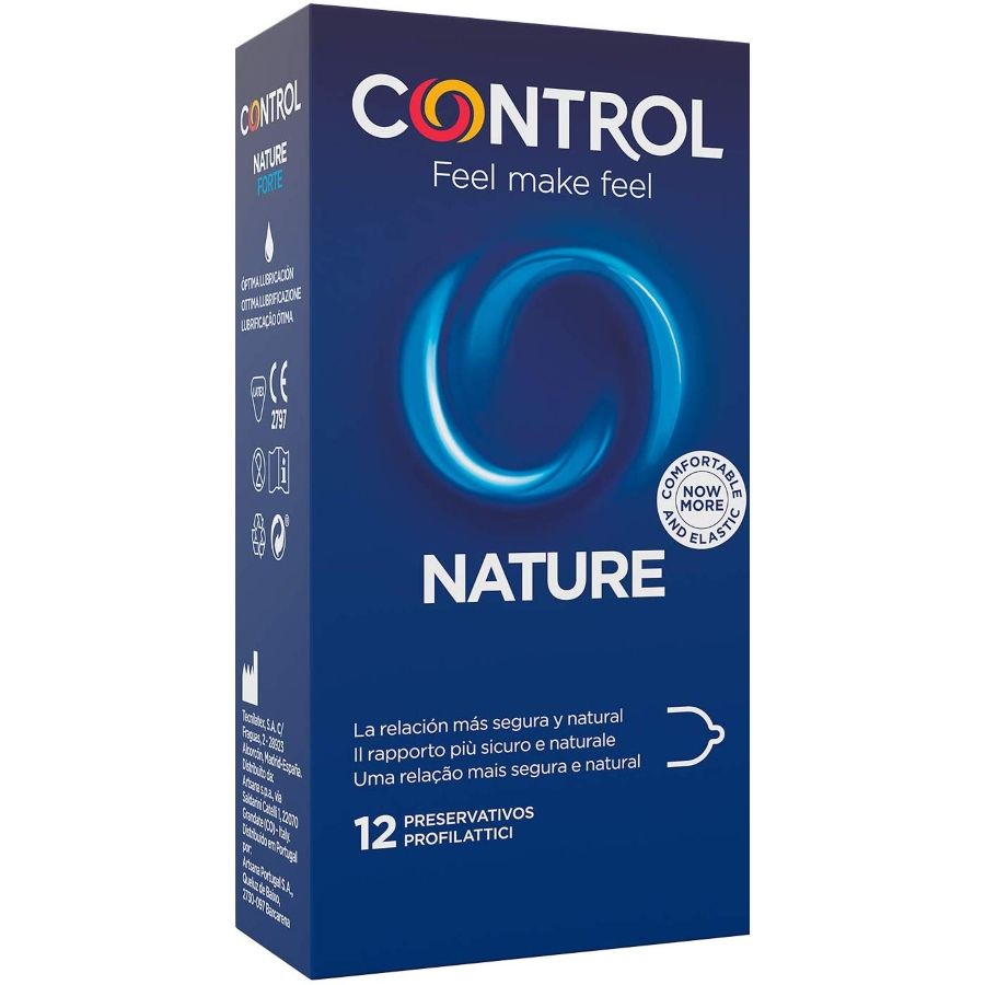 CONTROL - ADAPTA NATURE CONDOMS 12 UNITS - Kink&Play