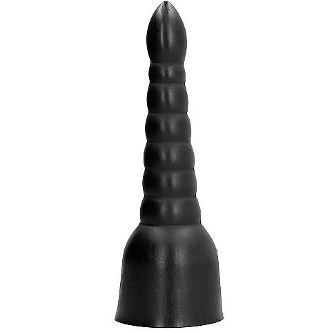 HELT SVART - DILDO 34 CM