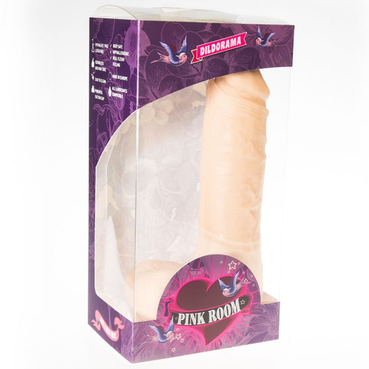 ROSA RUMMET - ANTON REALISTISK DILDO FLESH 21,5 CM