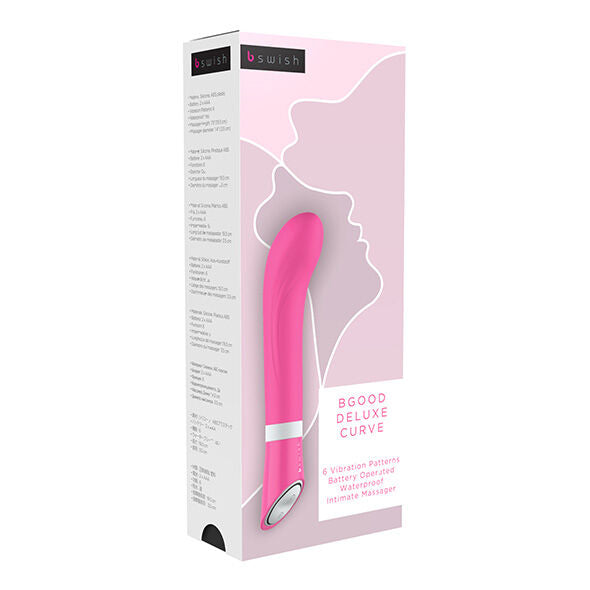 B SWISH - B GOOD DELUXE CURVE PINK - Kink&Play