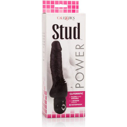CALEXOTICS - POWER STUD KLITERRIFIK SVART VIBRATOR