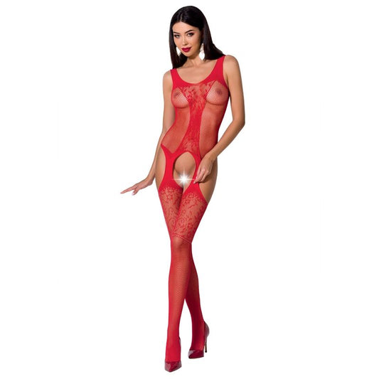 PASSION - KVINNA BS072 BODYSTOCKING EN STORLEK SVART