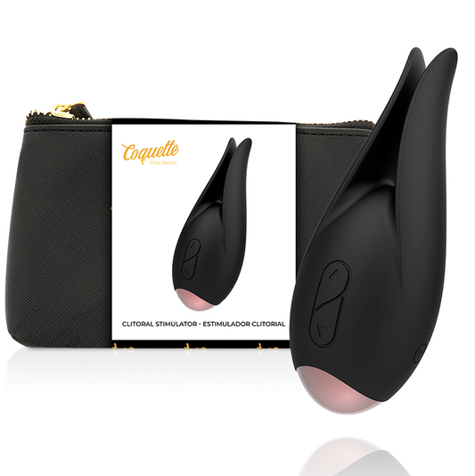 COQUETTE CHIC DESIRE - KLITORISTIMULATOR SVART / GULDBLOMMA
