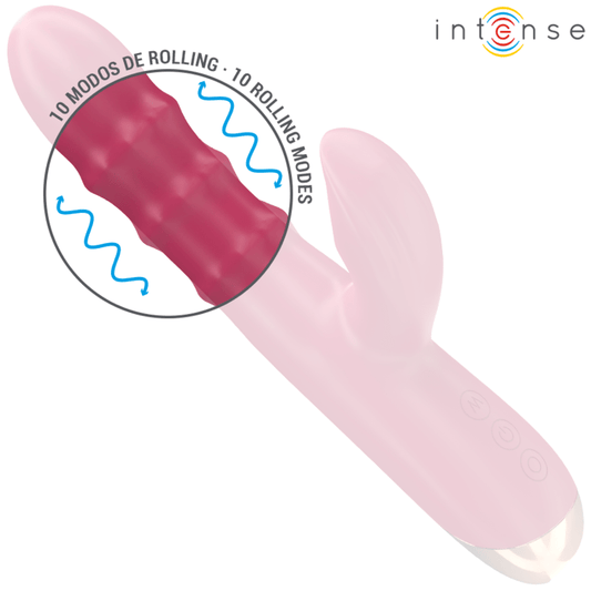 INTENSE - CHLOE MULTIFUNCTION VIBRATOR 3 IN 1 RED - Kink&Play