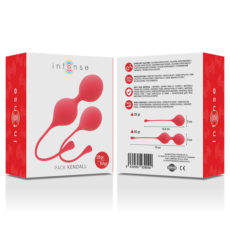INTENSE - KEGEL BALLS PACK KENDALL RED - Kink&Play