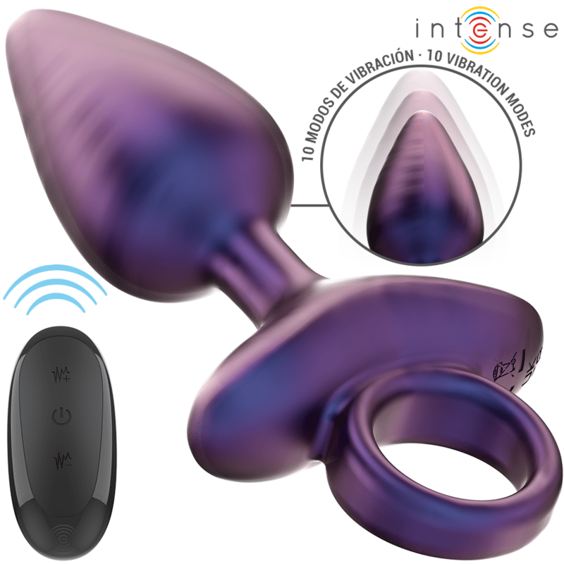 INTENSE - MICHAEL VIBRATING ANAL PLUG MODEL 2 REMOTE CONTROL - Kink&Play
