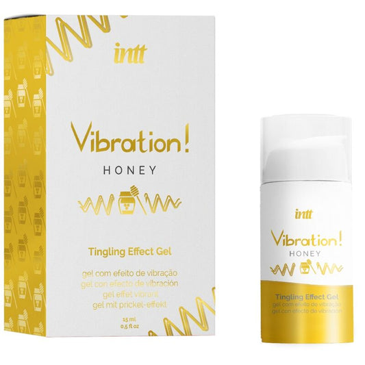 INTT - POWERFUL INTIMATE STIMULANT HONEY LIQUID VIBRATOR GEL 15 ML - Kink&Play