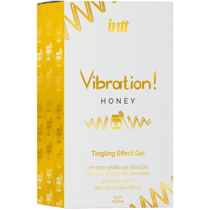 INTT - POWERFUL INTIMATE STIMULANT HONEY LIQUID VIBRATOR GEL 15 ML - Kink&Play