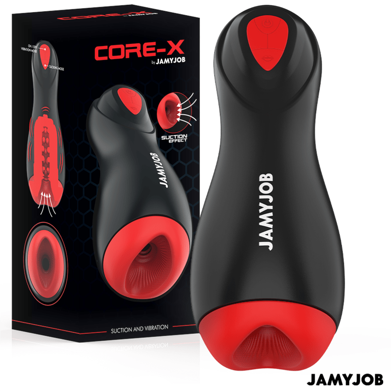 JAMYJOB - CORE - X AUTOMATIC MASTURBATOR 5 MODES STIMULATING WAVES AND VIBRATION - Kink&Play
