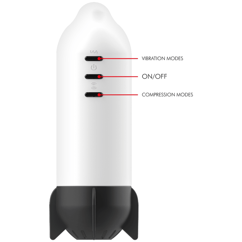 JAMYJOB - ROCKET MASTURBATOR SOFT COMPRESSION TECH AND VIBRATION - Kink&Play