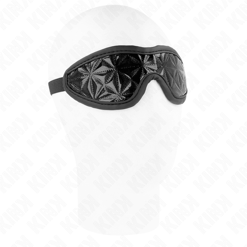KINK - BLACK DIAMOND PATTERN HEADBAND 20.5 x 6 CM - Kink&Play