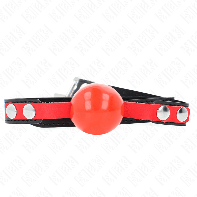 KINK - SOFT TPE BALL 4 CM GAG MODEL 4 60 x 2 CM ADJUSTABLE 37 - 52 CM - Kink&Play