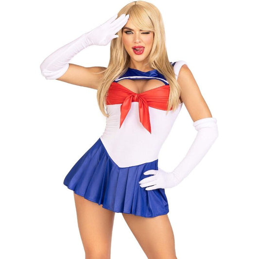 LEG AVENUE - COSTUME SEXY SAILOR MULTICOLOR M - Kink&Play