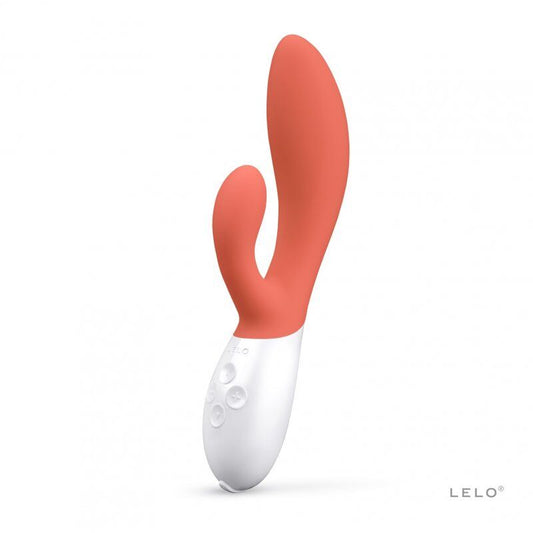 LELO - INA 3 LUXURY CORAL RABBIT VIBRATOR - Kink&Play