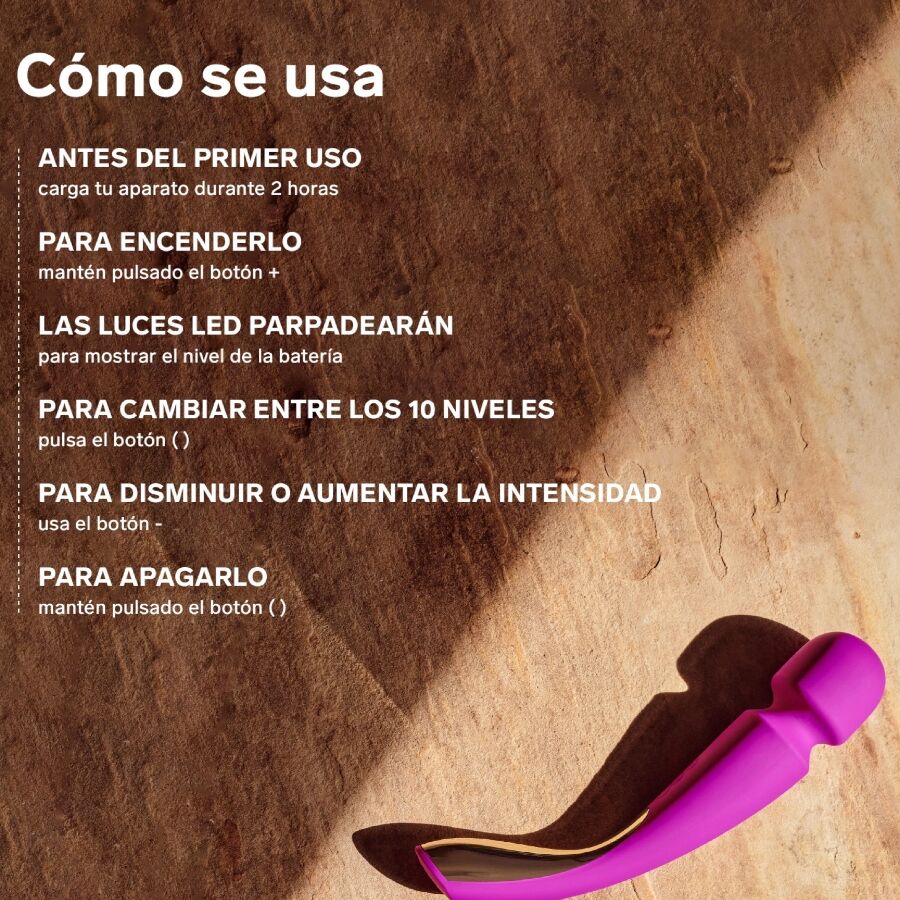LELO - SMART MEDIUM WAND 2 OCEAN BLUE MASSAGER - Kink&Play