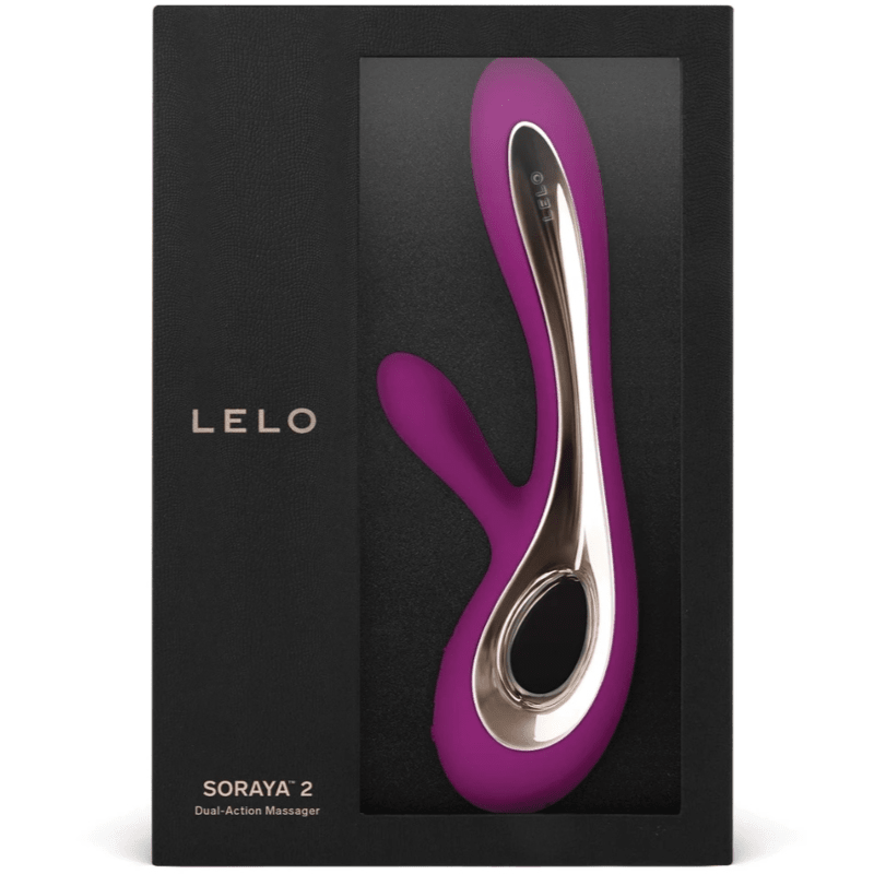 LELO - SORAYA 2 RABBIT PURPLE VIBRATOR - Kink&Play