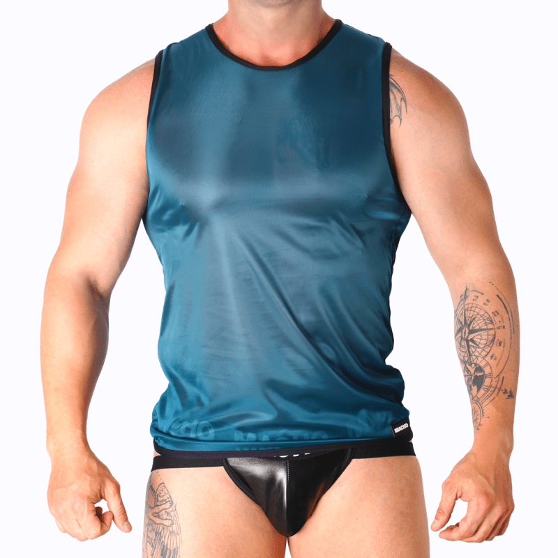 MACHO - GREEN T - SHIRT S/M - Kink&Play