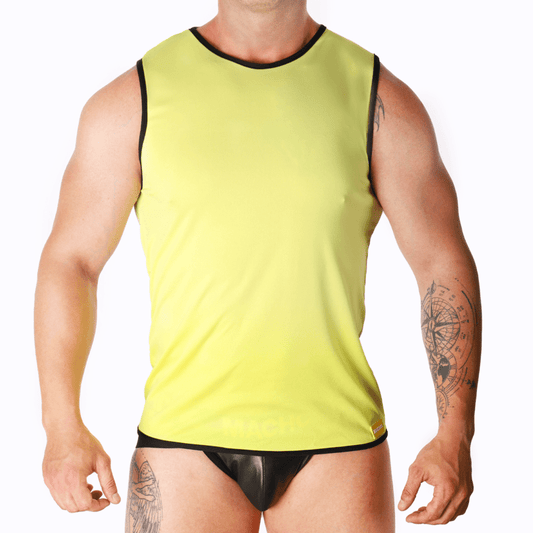 MACHO - YELLOW T - SHIRT S/M - Kink&Play