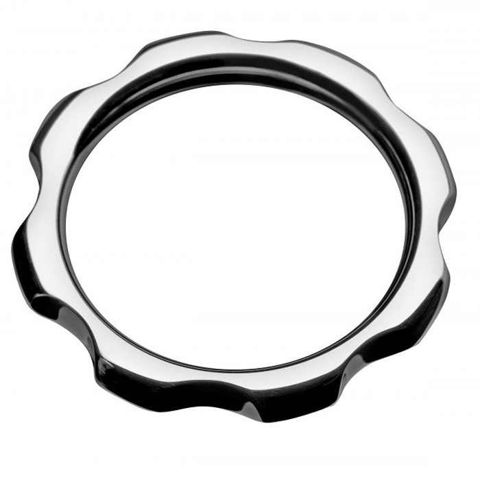 METAL HARD - METAL TORQUE RING FOR PENIS AND TESTICLES 45MM - Kink&Play