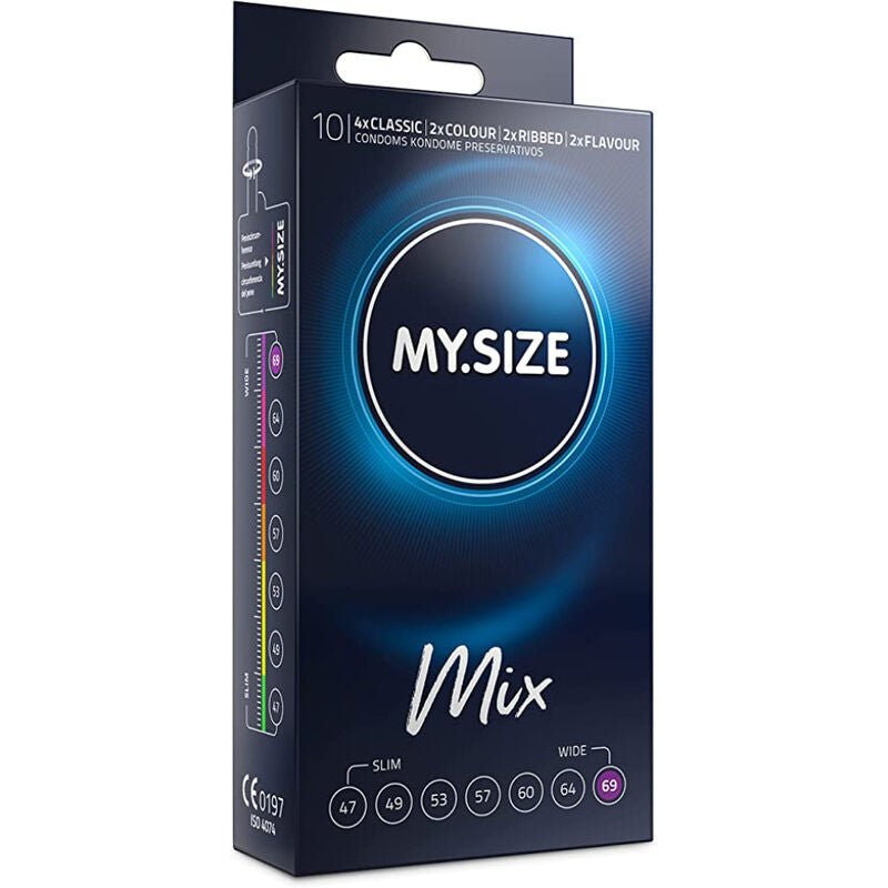 MY SIZE - MIX CONDOMS 69 MM 10 UNITS - Kink&Play