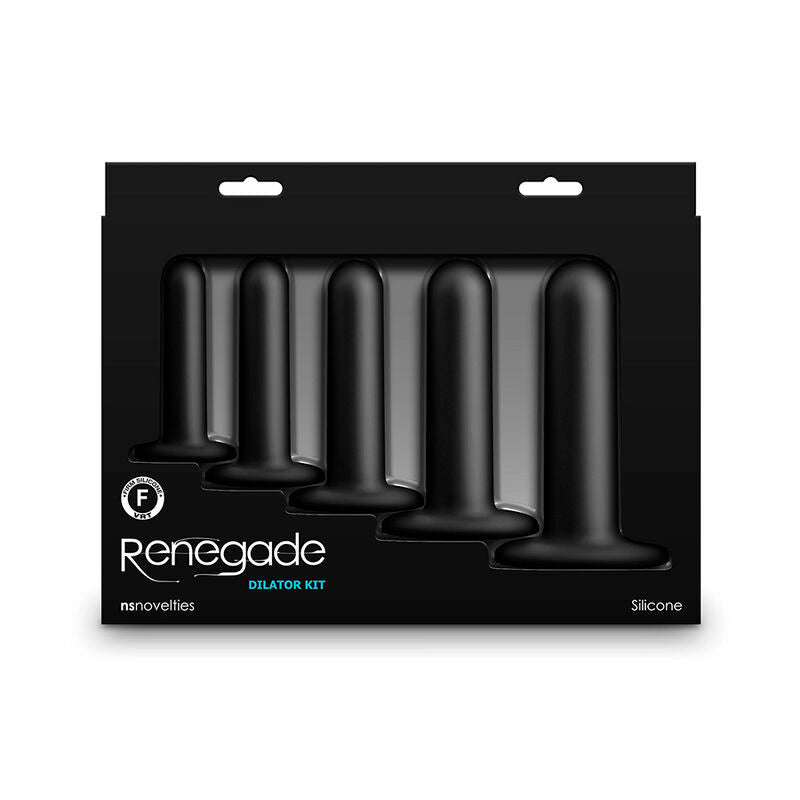 NS NOVELTIES - RENEGADE DILATOR KIT BLACK - Kink&Play