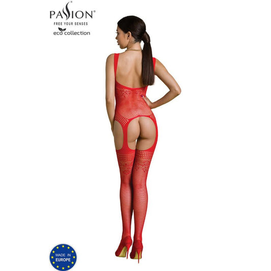 PASSION - ECO COLLECTION BODYSTOCKING ECO BS008 BLACK - Kink&Play