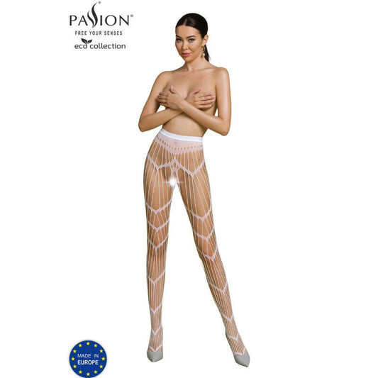 PASSION - ECO COLLECTION BODYSTOCKING ECO S006 RED - Kink&Play