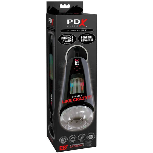 PDX ELITE - STROKER ULTIMATE MILKER 2 ROTATING & VIBRATOR - Kink&Play