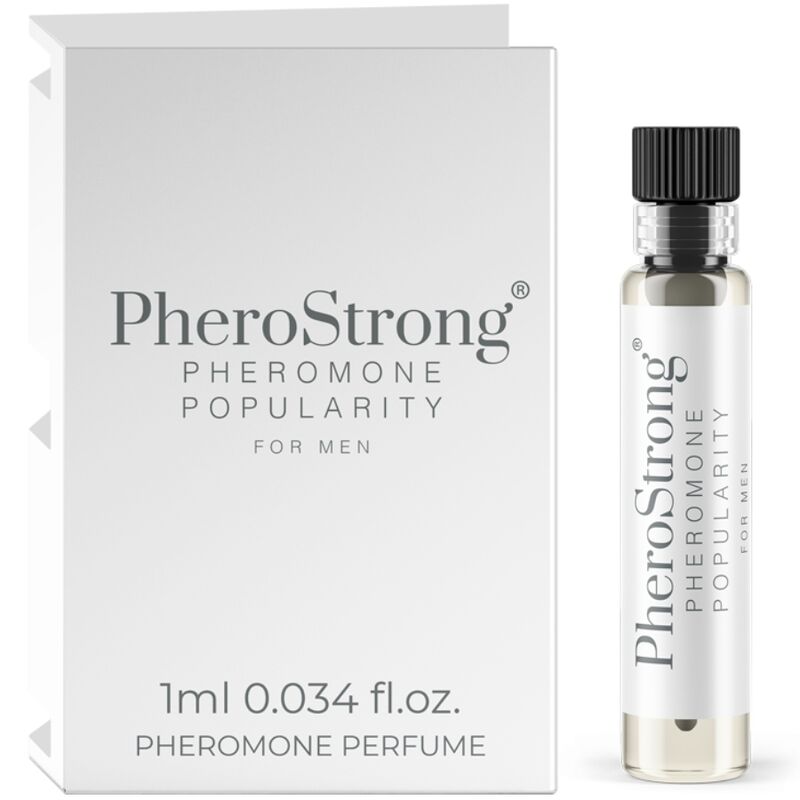 PHEROSTRONG - PHEROMONE PERFUME POPULARITY FOR MEN 1 ML - Kink&Play