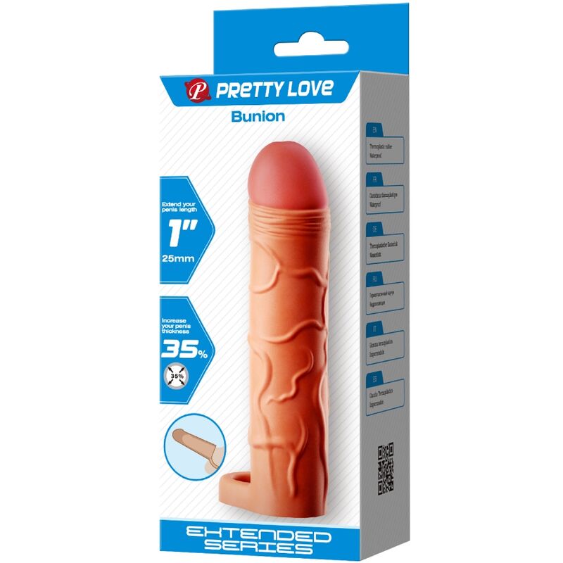PRETTY LOVE - BUNION PENIS EXTENDER COVER FLESH - Kink&Play