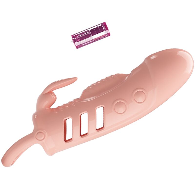 PRETTY LOVE - SLOANE NATURAL RABBIT PENIS SHEATH - Kink&Play
