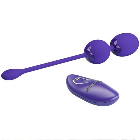 PRETTY LOVE - WILLIE YOUTH REMOTE CONTROL BALLS & VIOLET VIBRATION - Kink&Play