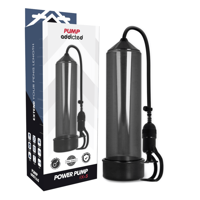 PUMP ADDICTED - RX5 TRANSPARENT - Kink&Play