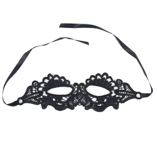 QUEEN LINGERIE - BLACK MASK ONE SIZE - Kink&Play