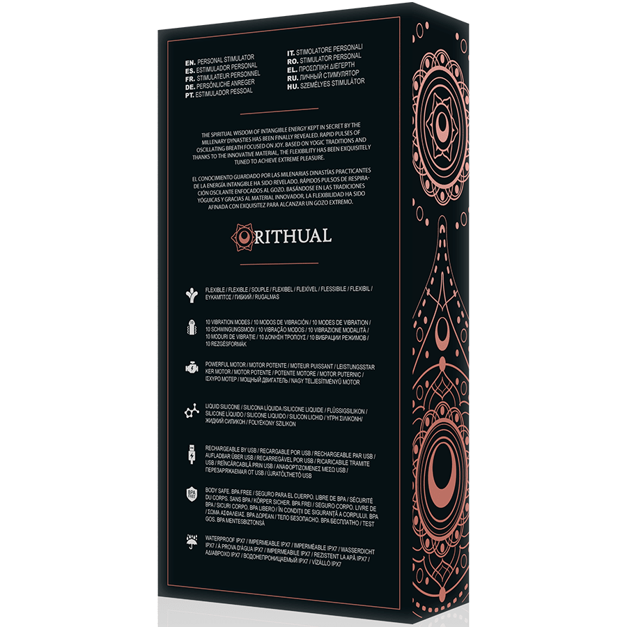 RITHUAL - ORCHID RECHARGEABLE G - POINT KRIYA STIMULATOR - Kink&Play