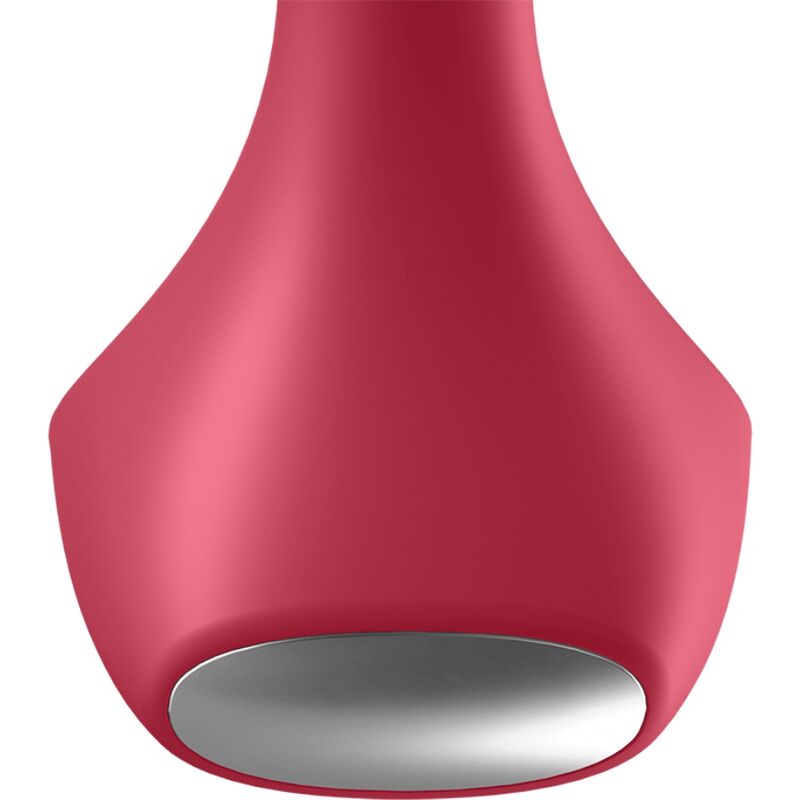 SATISFYER - BACKDOOR LOVER VIBRATING PLUG RED - Kink&Play