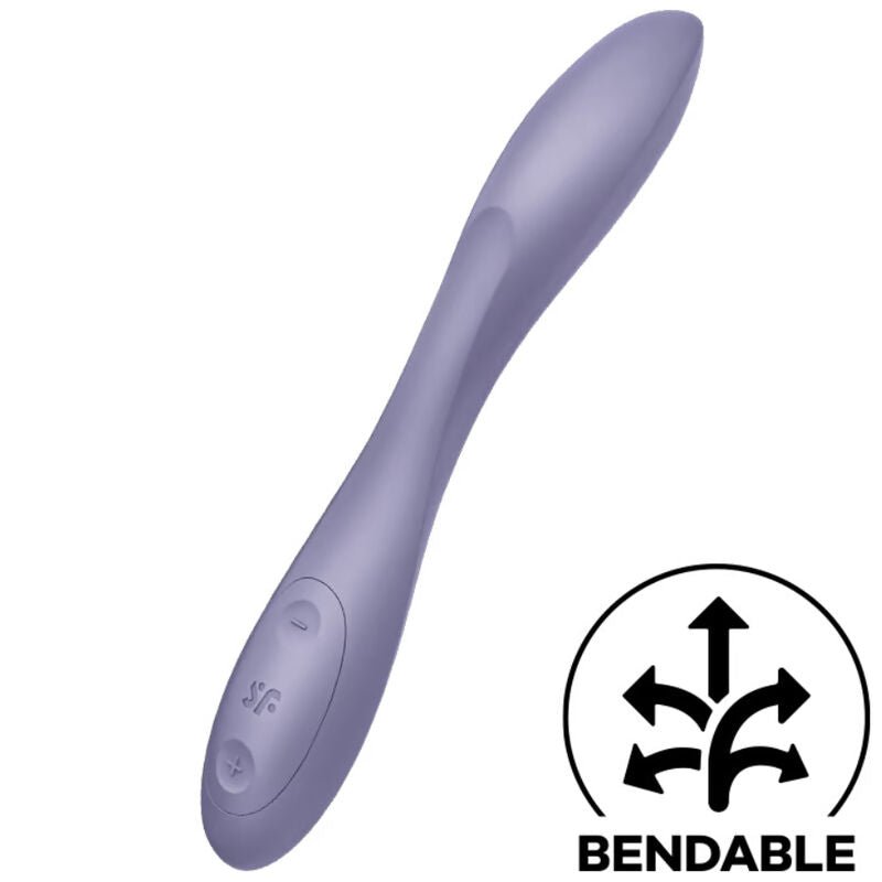 SATISFYER - G - SPOT FLEX 2 MULTI VIBRATOR PURPLE - Kink&Play
