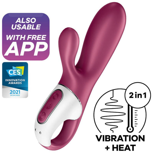 SATISFYER - HOT BUNNY GSPOT VIBRATOR - Kink&Play