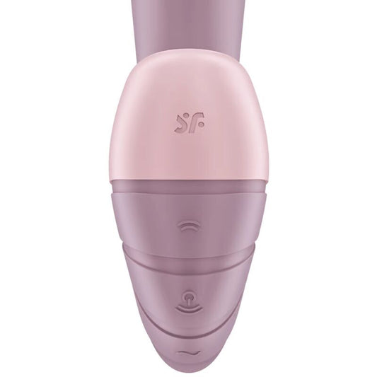 SATISFYER - SUPERNOVA AIR PULSE STIMULATOR & VIBRATION WHITE - Kink&Play