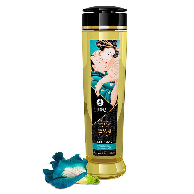 SHUNGA - SENSUAL EROTIC MASSAGE OIL 240 ML - Kink&Play