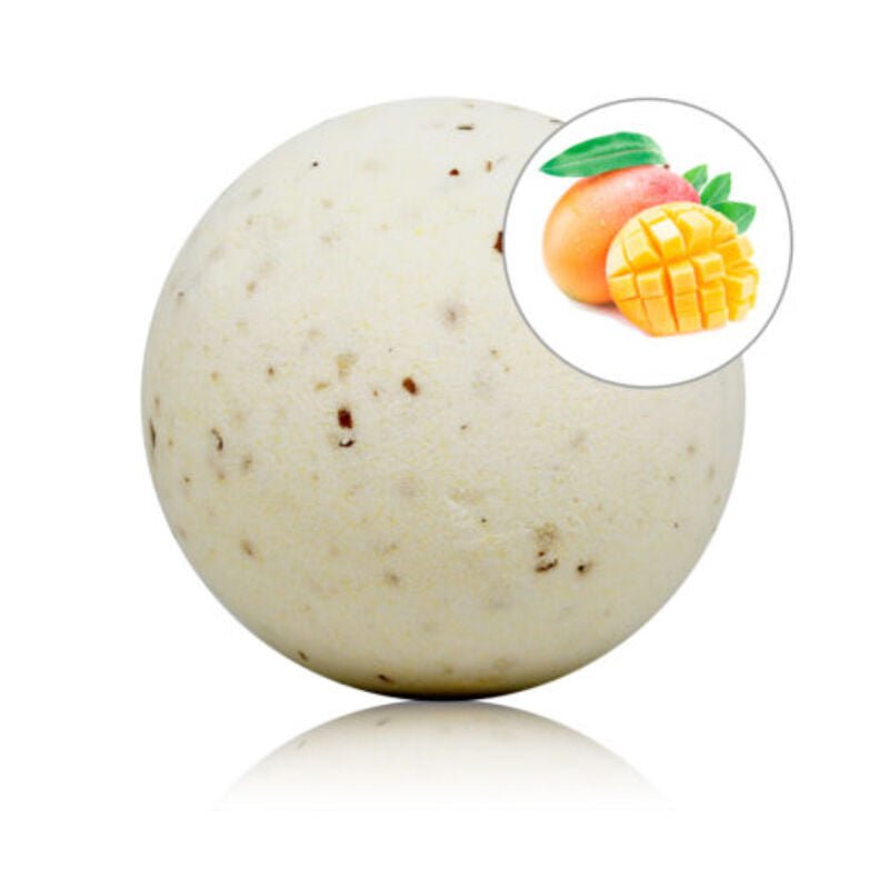 TALOKA - MANGO SCENTED BATH BOMB WITH ROSE PETALS - Kink&Play