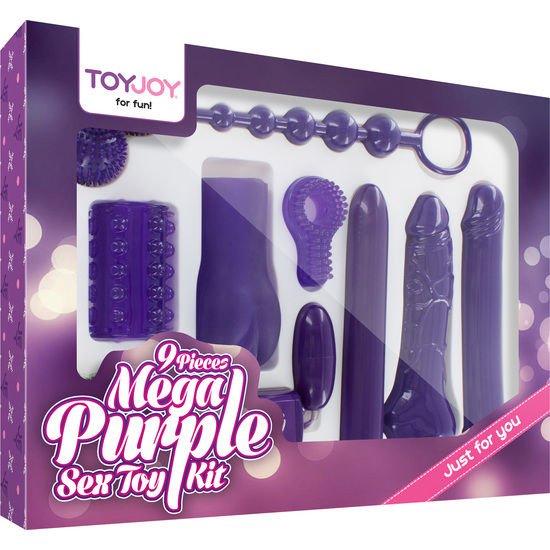 TOYJOY - JUST FOR YOU MEGA PURPLE SEX TOY KIT - Kink&Play