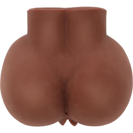 ACT - BIG ASS REALISTIC MASTURBATOR WITH BROWN VIBRATOR - Kink&Play