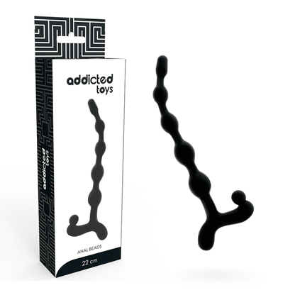 ADDICTED TOYS - ANAL BALLS 22 CM BLACK - Kink&Play