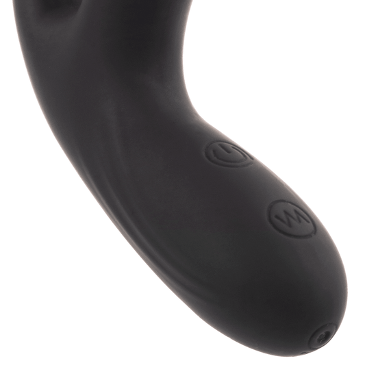 ADDICTED TOYS - ANAL MASSAGER BLACK VIBRATION - Kink&Play