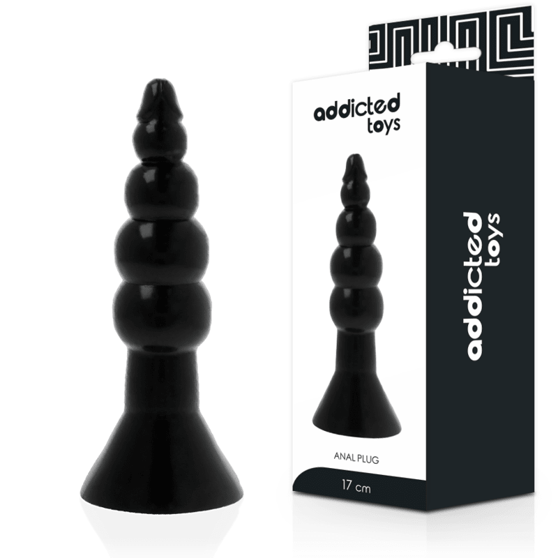 ADDICTED TOYS - ANAL PLUG 17 CM BLACK - Kink&Play
