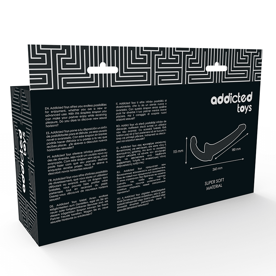 ADDICTED TOYS - DILDO WITH RNA S WITHOUT NATURAL SUPPORT - Kink&Play