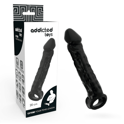 ADDICTED TOYS - DONG EXTENSION BLACK - Kink&Play