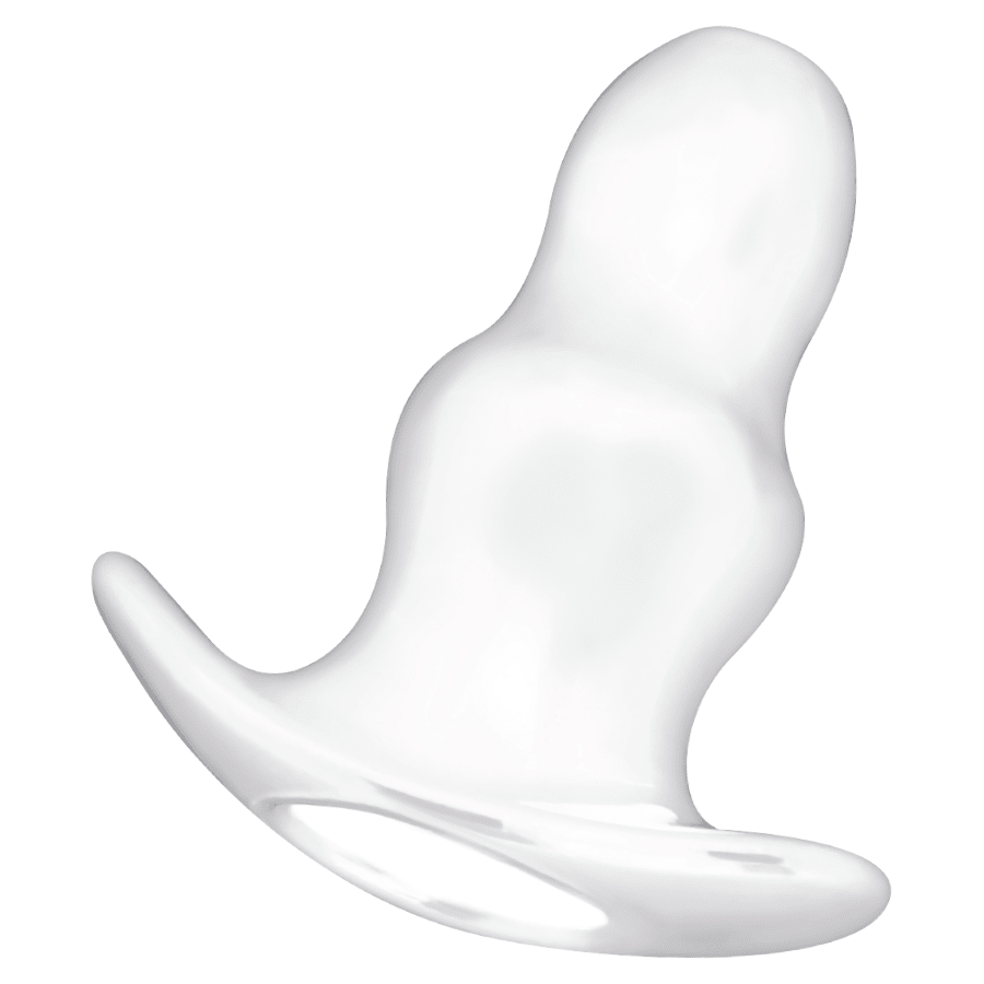 ADDICTED TOYS - LARGE ANAL DILATOR 13 CM - TRANSPARENT - Kink&Play